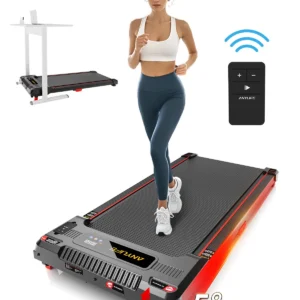 Incline Walking Pad Treadmill 330lbs Capacity