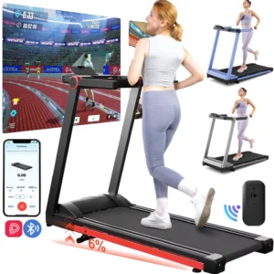 3.5HP Foldable 350lbs Adjustable 10MPH Exercise Machine