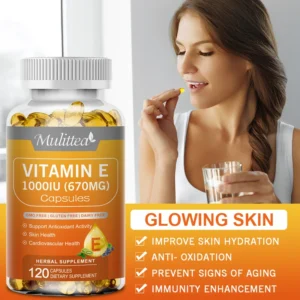 Mulittea Vitamin E  Supplement Beauty Health