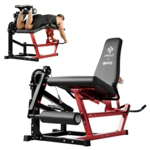 Adjustable Leg Extension and Curl Machine