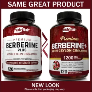 Berberine HCl, Pure Ceylon Cinnamon Extract
